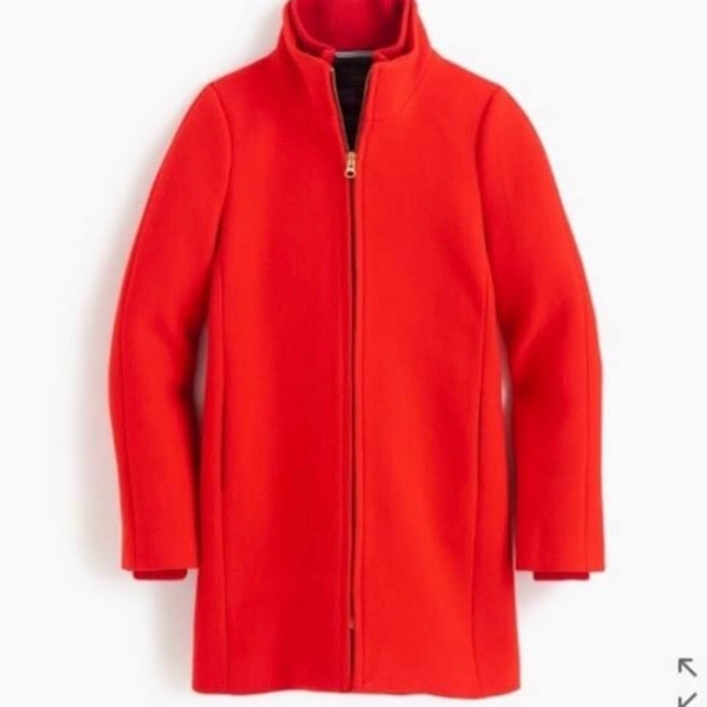 Jcrew lodge coat in Italian wool